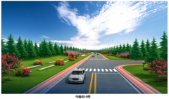 萬(wàn)榮縣南薛朝道路綠化 【設計·施工】
